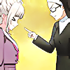 shiratori kurumi in the D4DJ anime being reprimanded by a nun